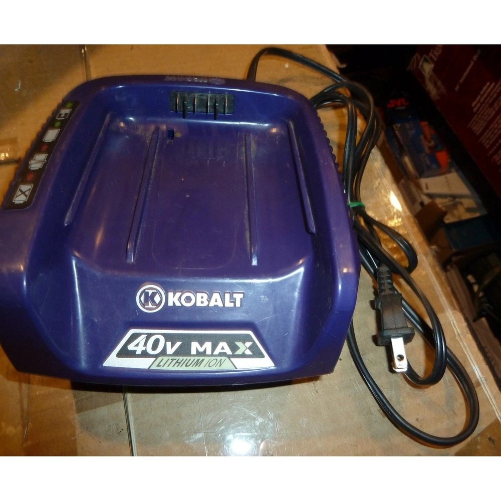 Kobalt 40V Max Lithium‎ Ion Battery Charger KRC 60-06 506884 Purple Black